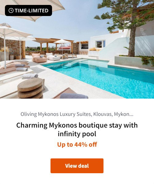 Charming Mykonos boutique stay with infinity pool
