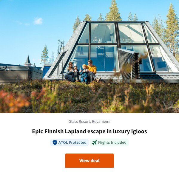 Epic Finnish Lapland escape in luxury igloos