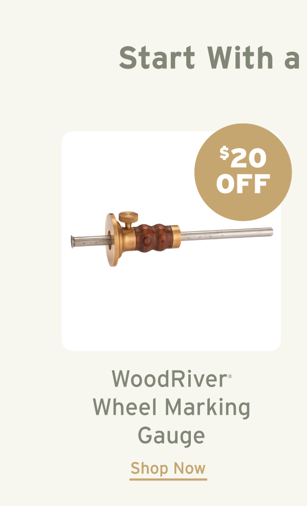 WoodRiver Wheel Marking Gauge