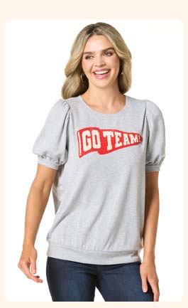 Shop Go Team Pennant Tee