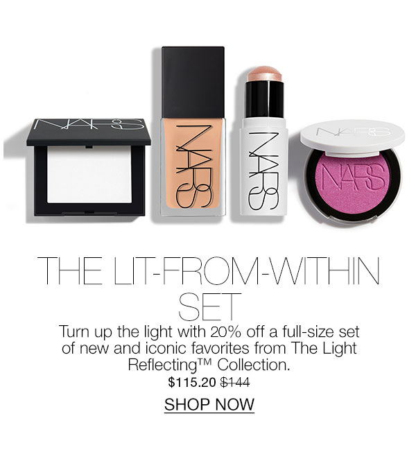 Shop The Lit-From-Within Set at 20% off.