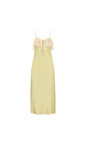 Silk long dress