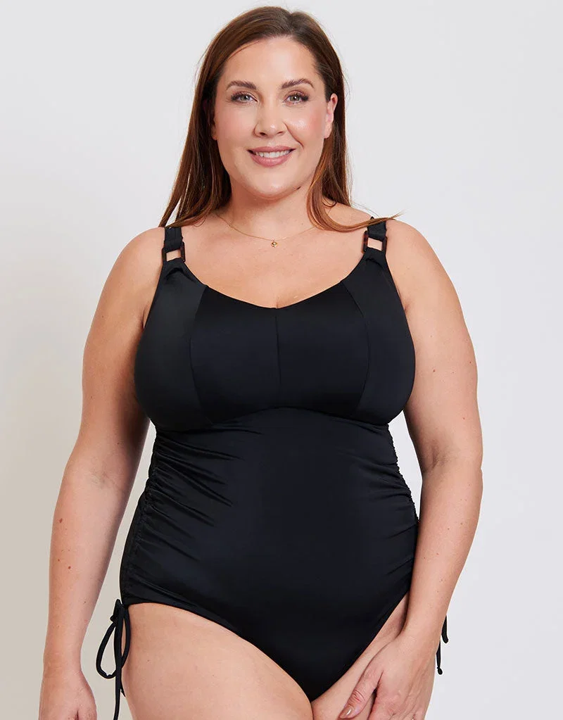Adella Azura Non-Wired Swimsuit Black