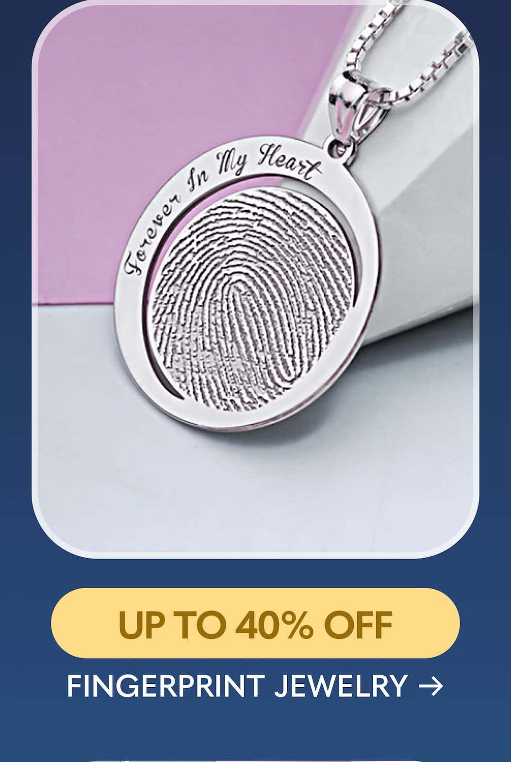 Fingerprint Jewelry