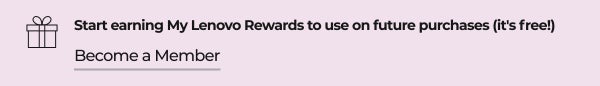 My Lenovo Rewards