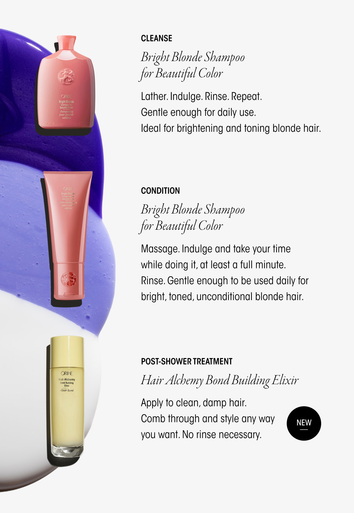 THIS SUMMER, GO FOR YOUR BRIGHTEST BLONDE.