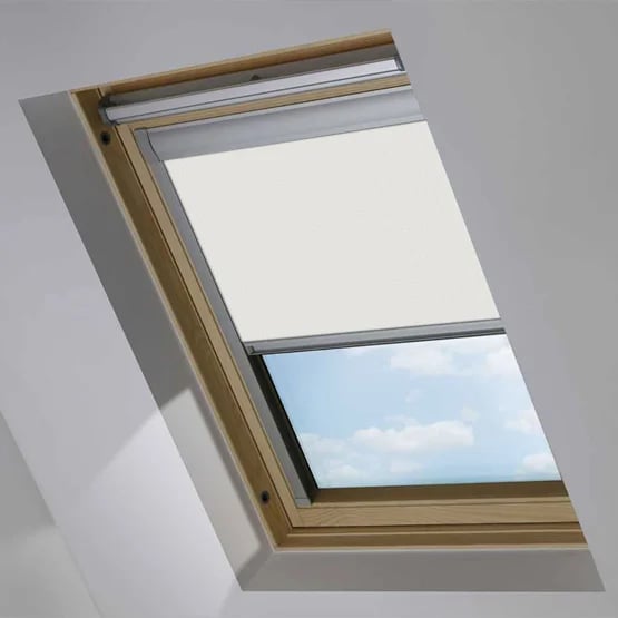 Cream Roof Blinds