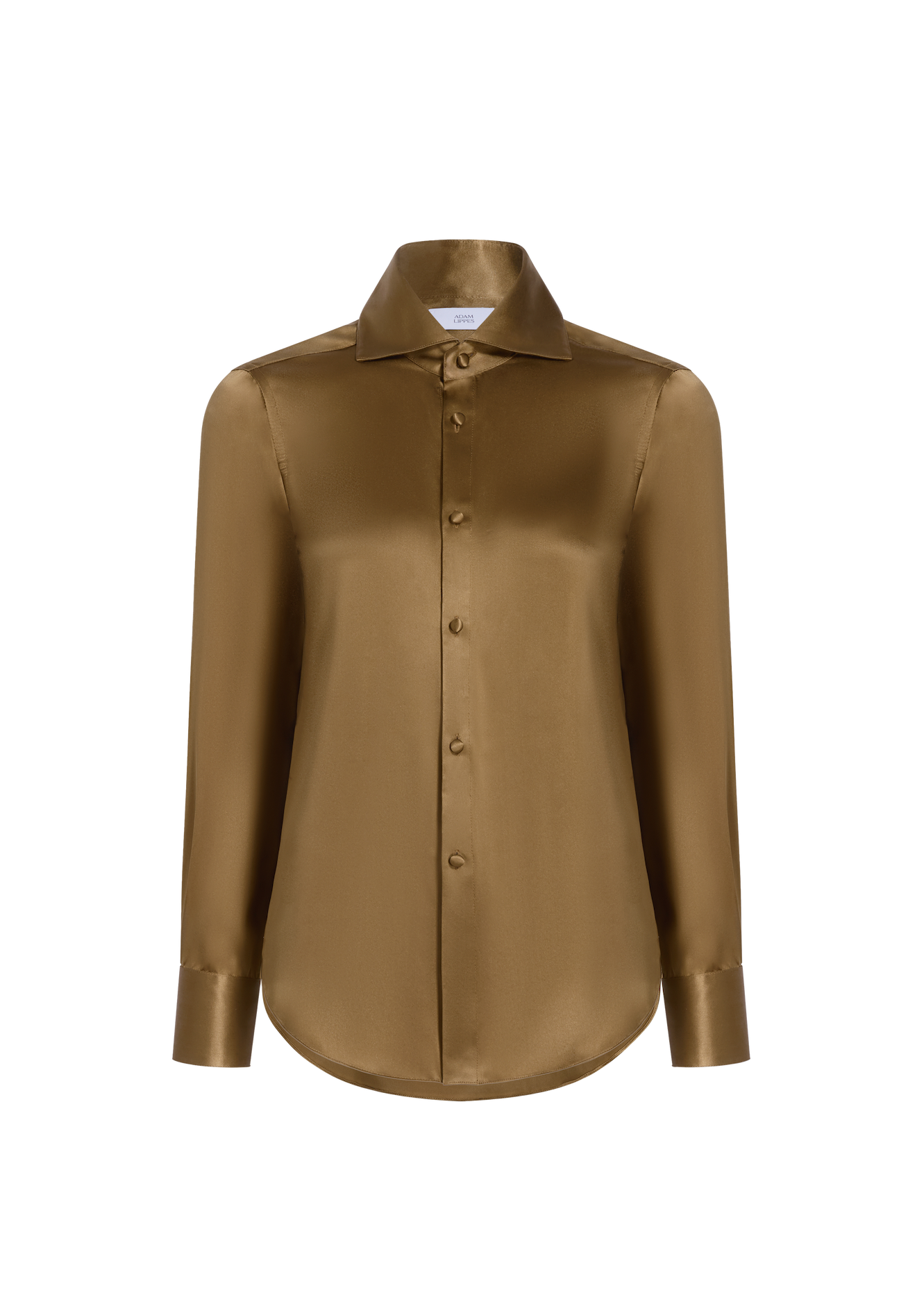 Ghost image of the aston shirt in olive