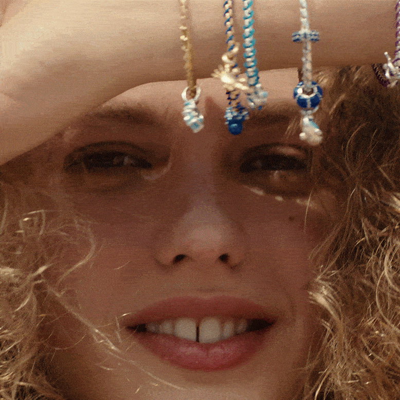 Model wearing Pandora