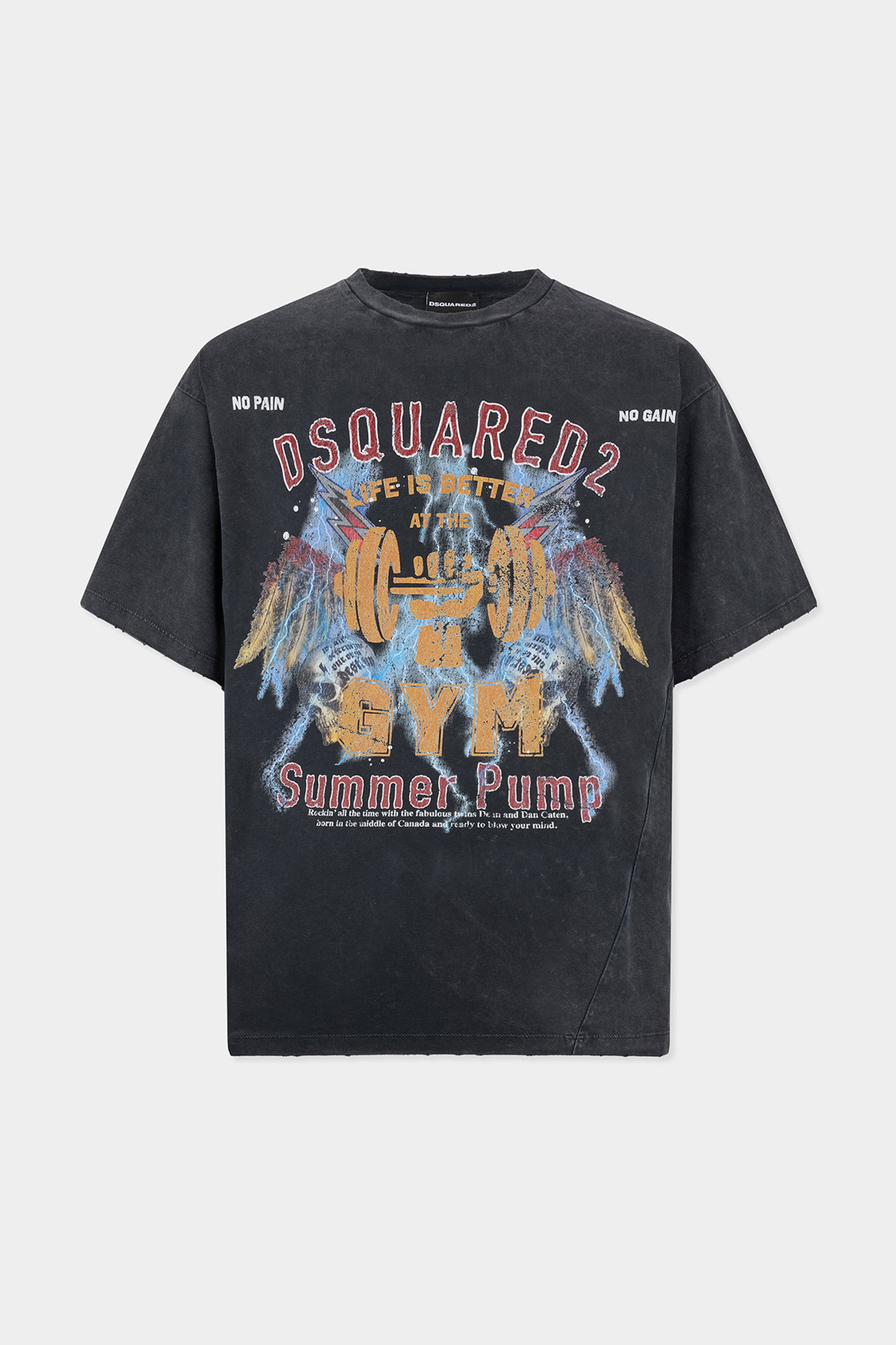 Rock Wash Iron Fit T-Shirt