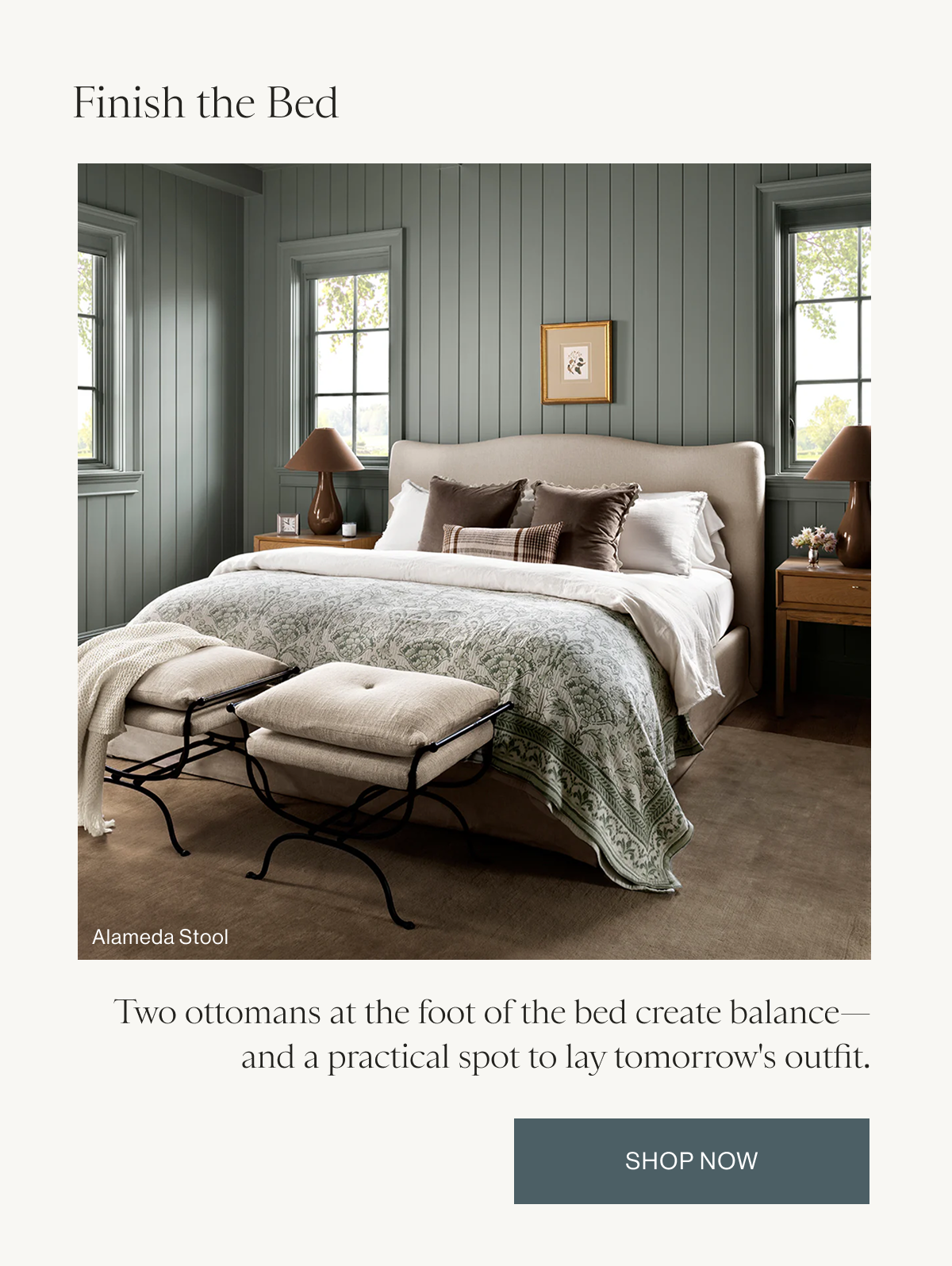 Finish the Bed