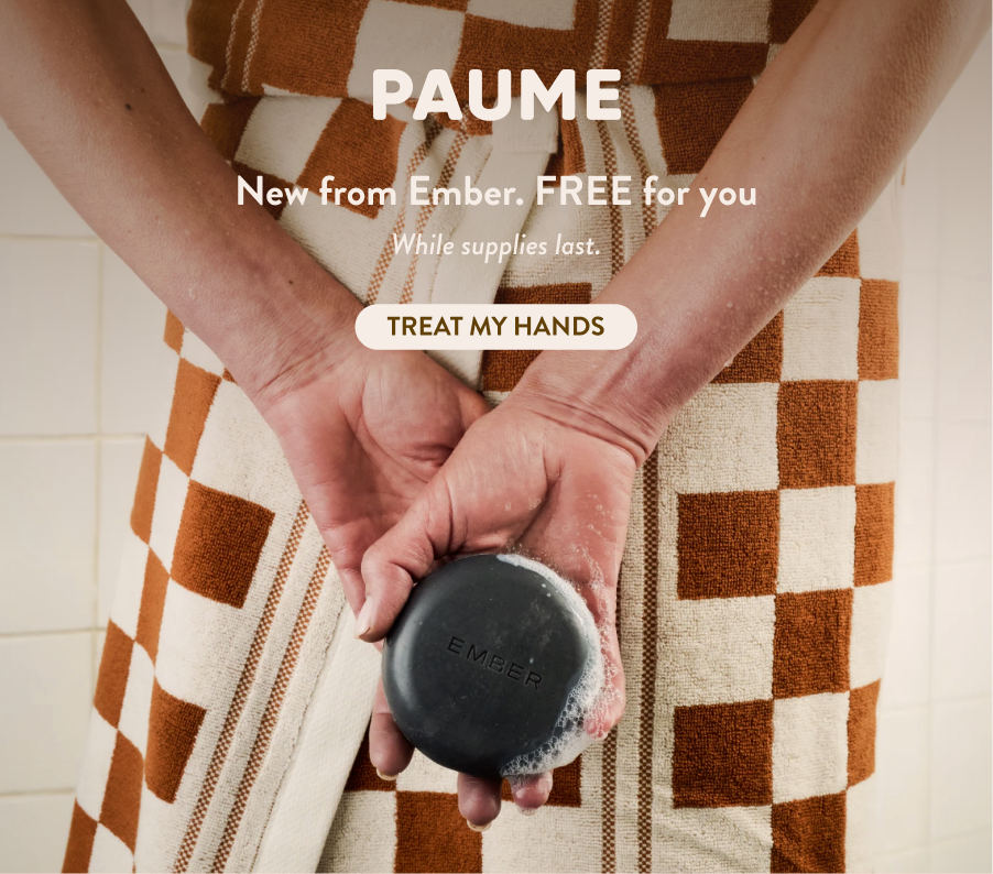 new from ember. free for you. while supplies last. treat my hands
