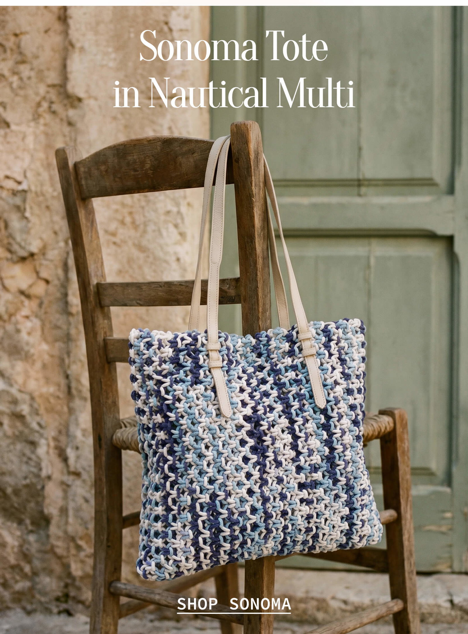 Sonoma Tote in Nautical Multi