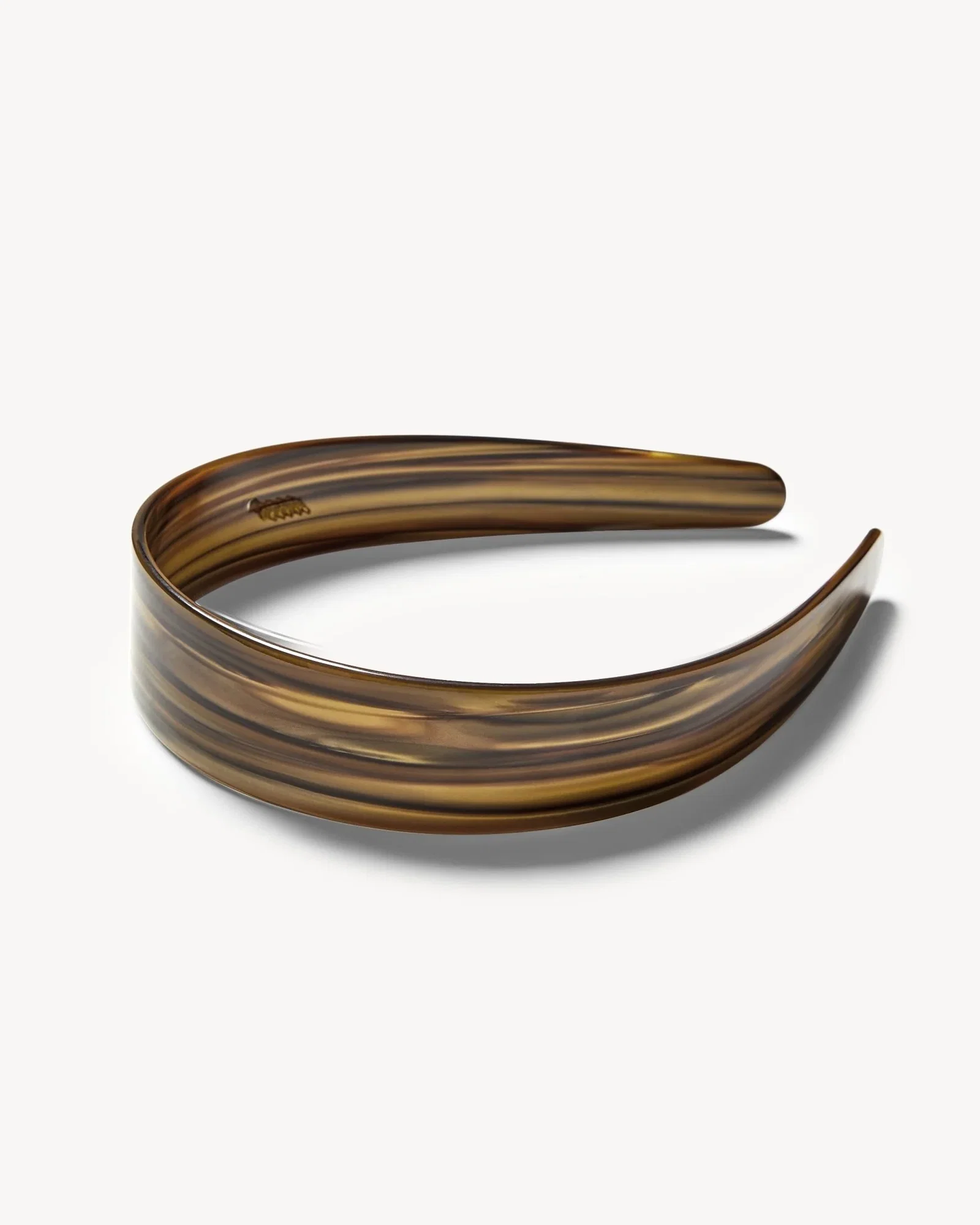 Image of Wide Headband in Tiger's Eye