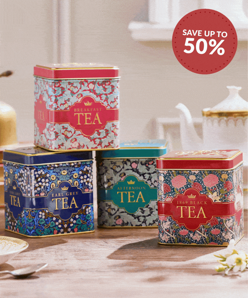 Up to 50 % off in the Summer Sale by New English Teas