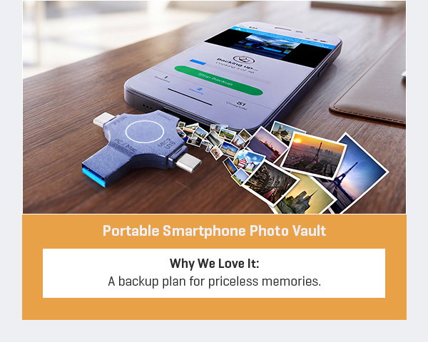 Portable Smartphone Photo Vault