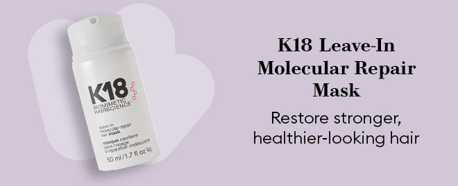 K18 Leave in molecular repair mask