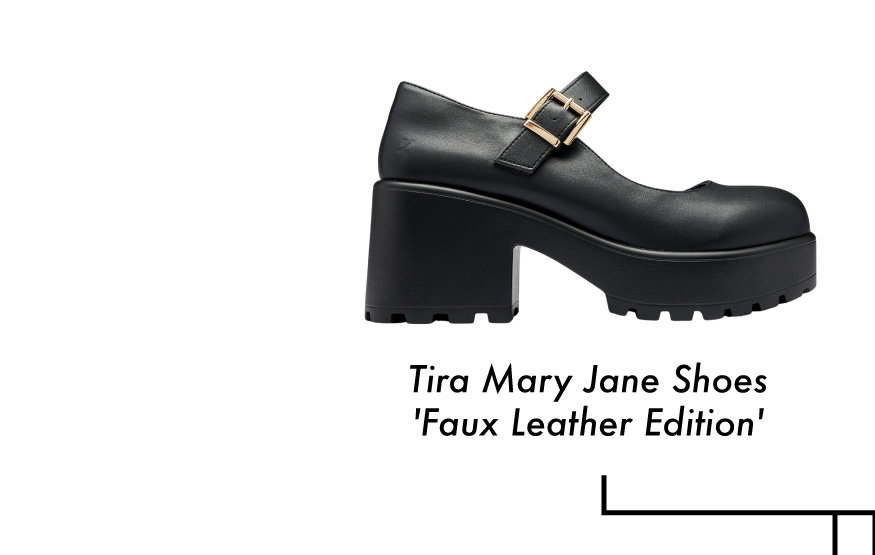 Tira Mary Jane Shoes 'Faux Leather Edition'