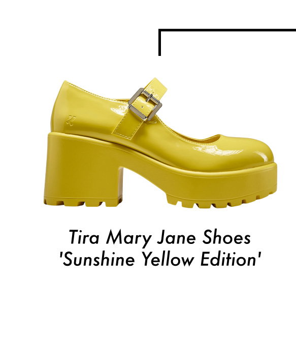 Tira Mary Jane Shoes 'Sunshine Yellow Edition'