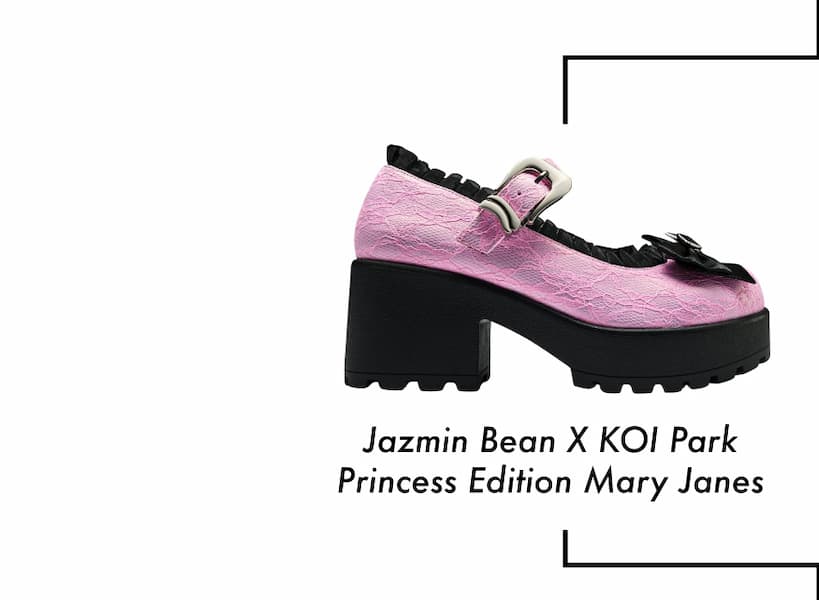 Jazmin Bean X KOI Park Princess Edition Mary Janes