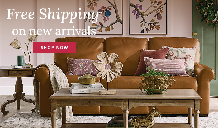 Free Shipping on New Arrivals*