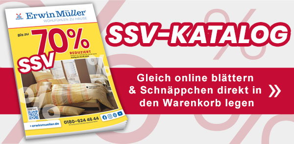 SSV-Katalog! Gleich online blättern & Schnäppchen direkt in den Warenkorb legen!