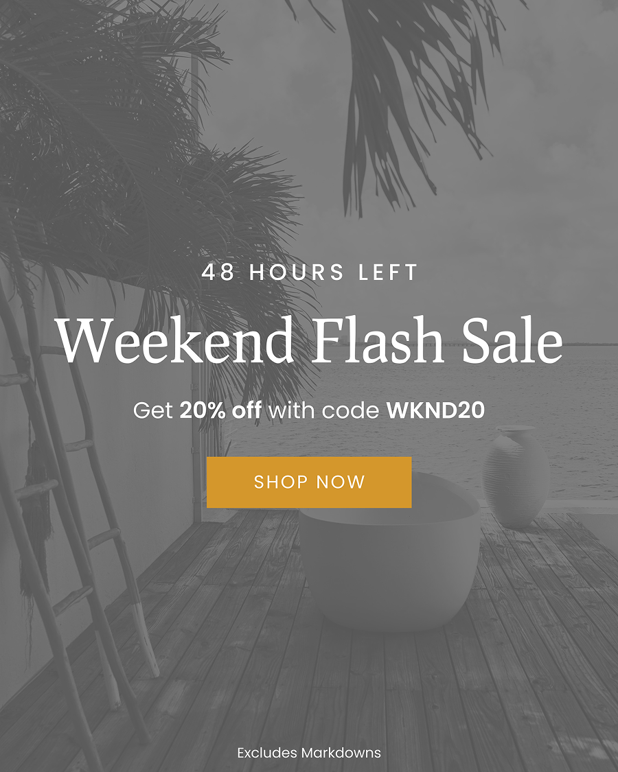 20% Off Code:  WKND20