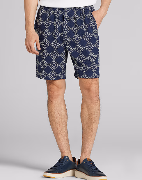 Joseph Abboud Modern Fit Diamond Dobby Shorts 7in