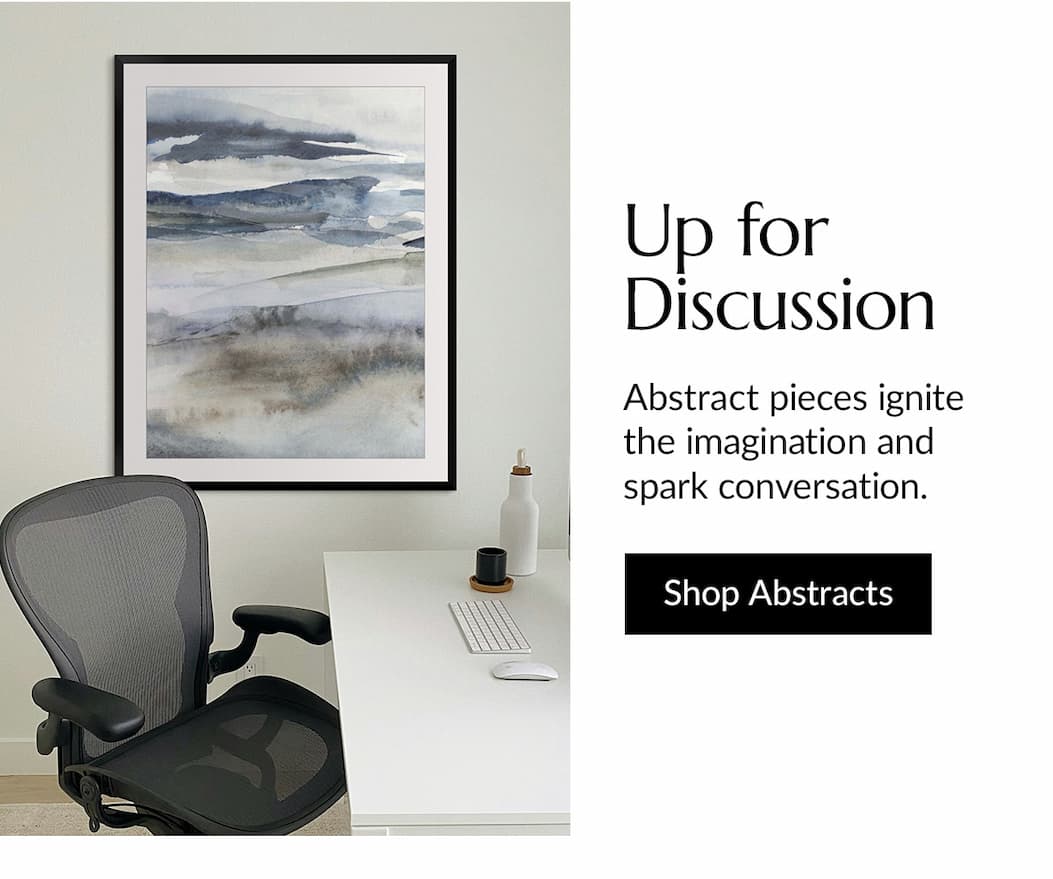 Abstract art breaks free from the limitations of representational art