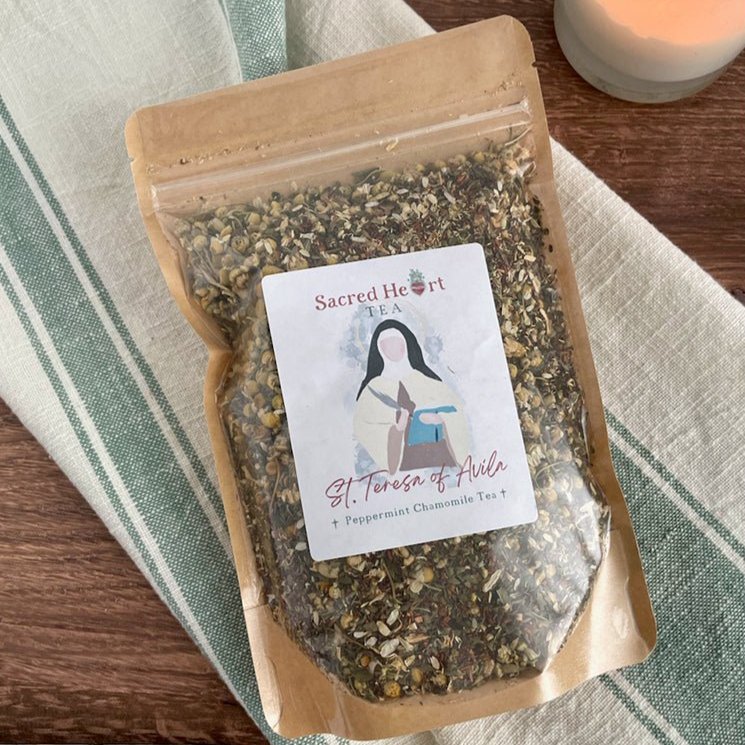 St. Teresa of Avila Peppermint Chamomile Herbal Tea