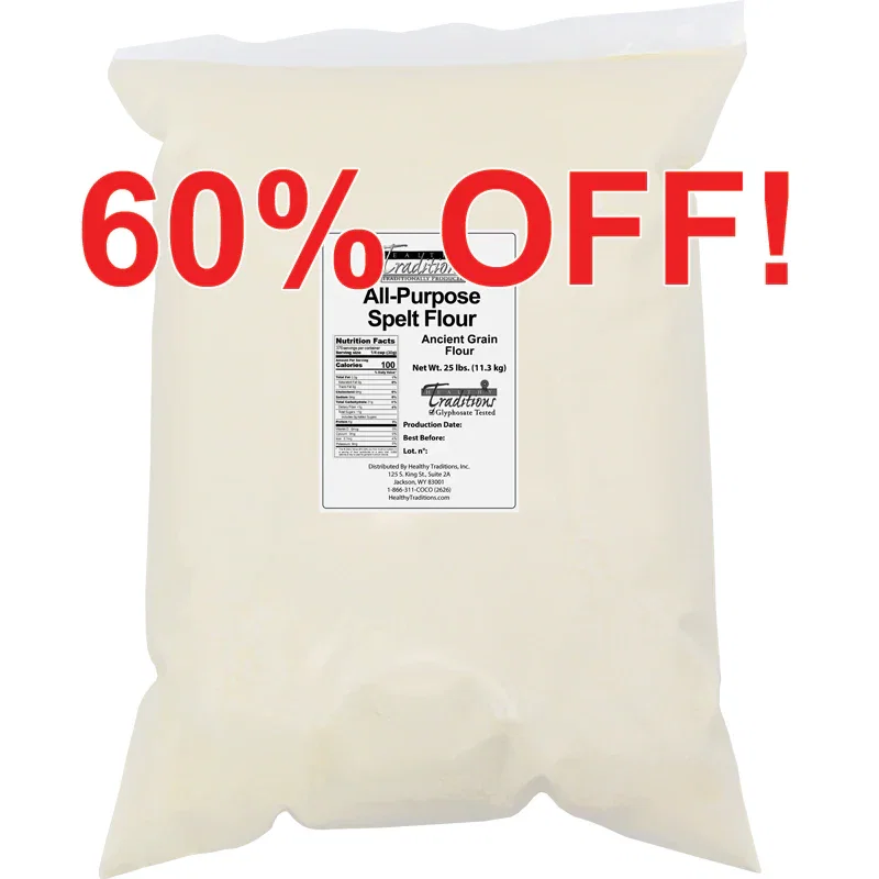 Image of All-Purpose Spelt Flour - 25 lb. Bag