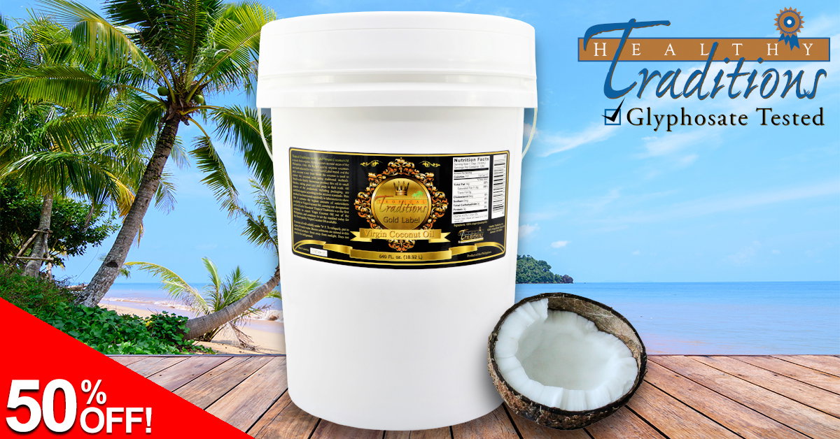 50% OFF Virgin Coconut Oil
