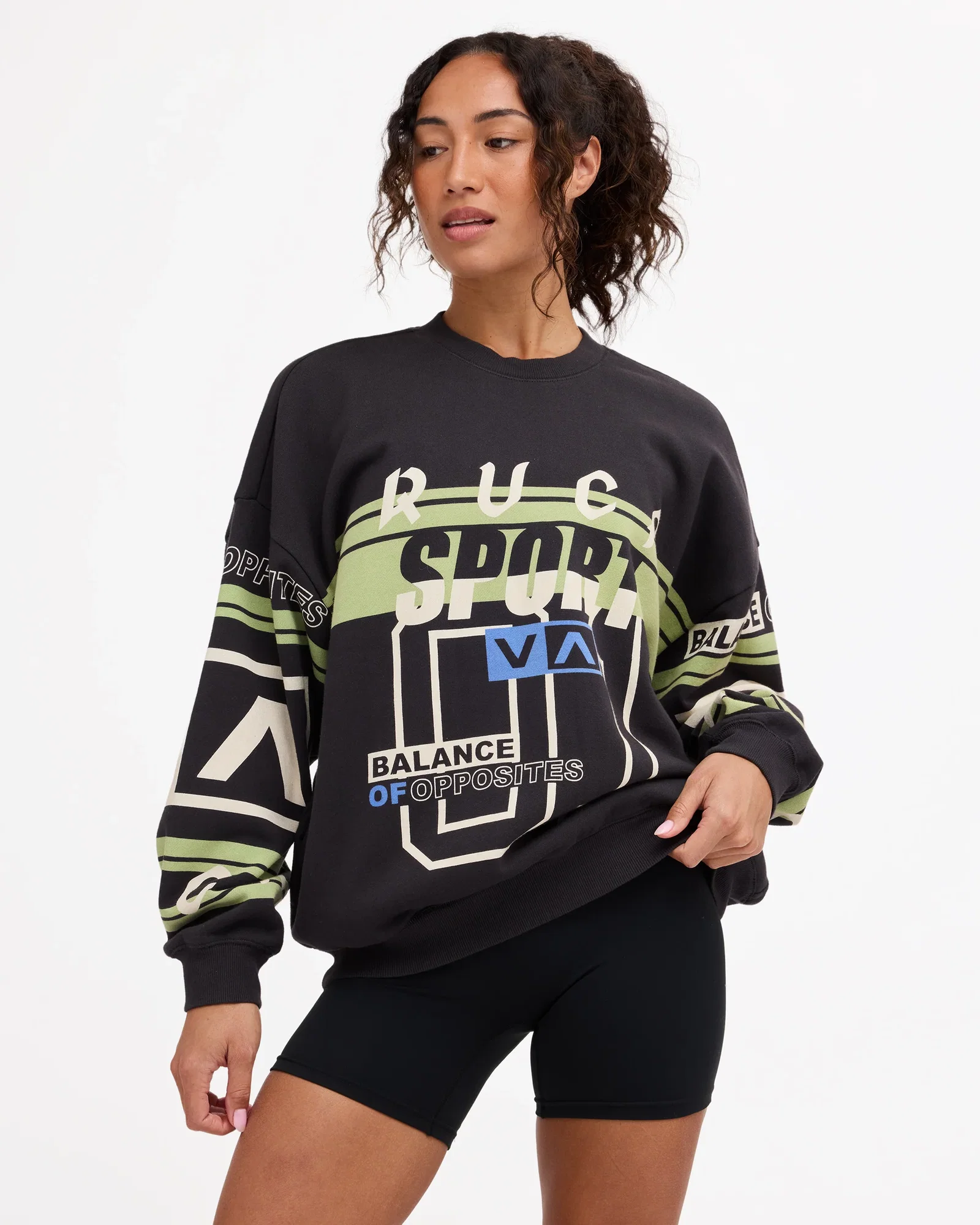 Womens Sport Pullover Crew