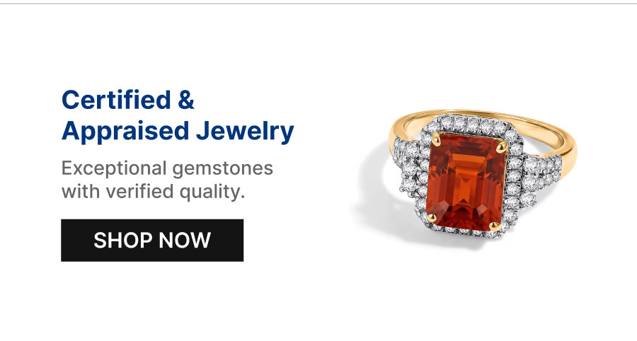 Certified & Appraised Jewelry