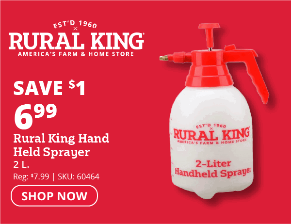 Rural King Hand Held Sprayer2 L