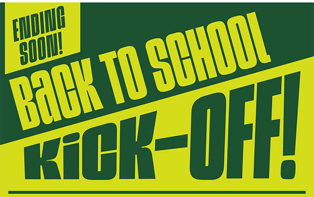 Ending soon! Back to School Kick-Off! Up to 50% off sitewide. Use code BTSKICKOFF. Exclusions apply. Shop now.