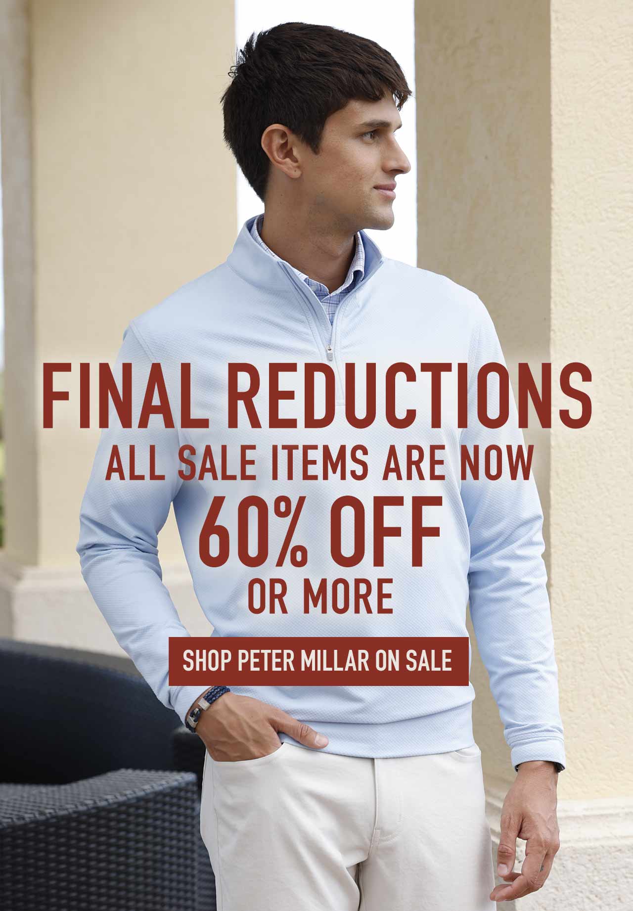 Final Reductions — Peter Millar now 60% off or more at Westport Big & Tall
