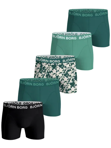 Cotton Stretch Boxers 5-pack