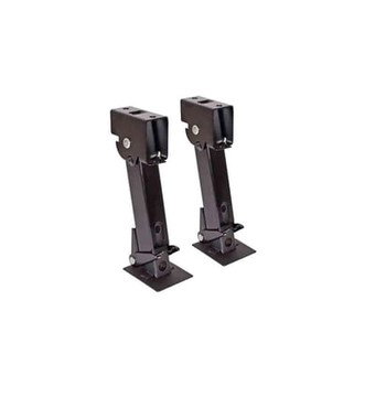 Pacific Trailer, Stabilizer Jacks-Pair, Flip Down Style, 650 lb Lift, 1K Support Capacity, 6 Inches of Travel, Model# SJ2-650