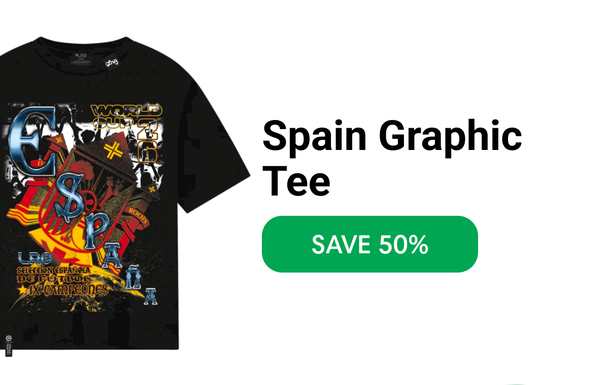 Spain Graphic Tee SAVE 50%