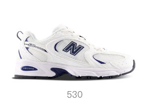 New Balance 530 Sneakers in Off-White/Navy