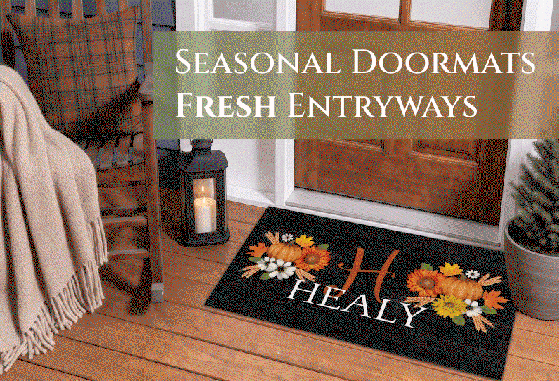 Seasonal doormat