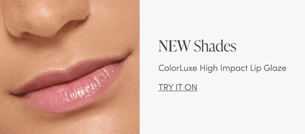 virtually try on new shades of Lip Glaze 