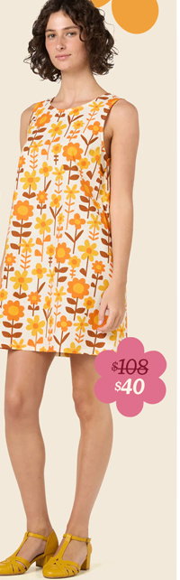 Penny 60's Mini Shift Dress was $108 now $40