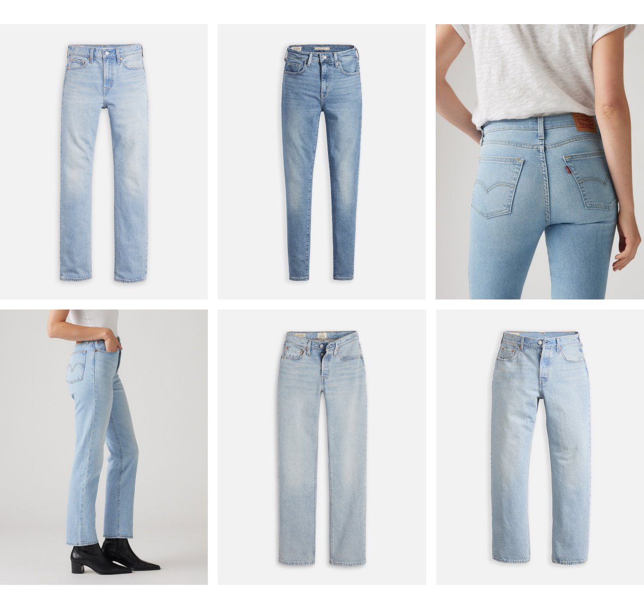WOMEN'S LIGHT WASH JEANS