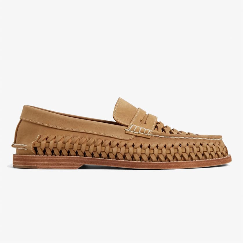 Gold Cup™ Woven Penny Loafer