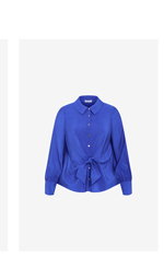 Shop the Isabella Long Sleeve Tie Front Shirt