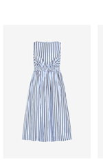 Shop the Anna Choc Stripe Cotton Dress