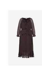 Shop the Glam Frill Maxi Dress