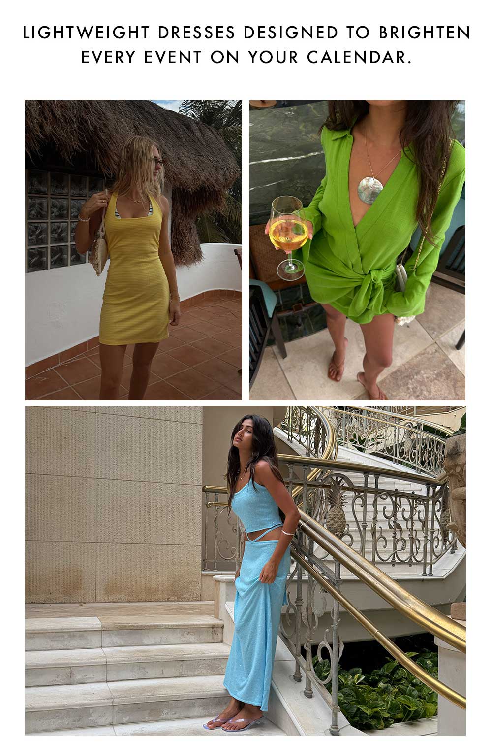 Dresses made for summer plans - Shop Now!